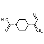CAS#: 134477-68-2, 2-(1-Acetyl-4-Piperidinyl)Acrylaldehyde