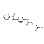 CAS#: 134485-49-7, 5-{[4-(Benzoylamino)Phenyl]Amino}-5-Oxopentanoic Acid