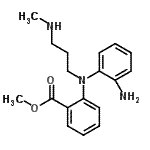 CAS#: 13450-71-0, Methyl 2-{(2-Aminophenyl)[3-(Methylamino)Propyl]Amino}Benzoate