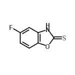 CAS#: 13451-78-0, 5-Fluoro-1,3-Benzoxazole-2(3H)-Thione