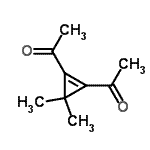 CAS#: 134516-72-6, 1,1'-(3,3-Dimethyl-1-Cyclopropene-1,2-Diyl)Diethanone