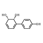 CAS#: 134553-41-6, (1S,2R)-3-(4-Hydroxyphenyl)-3,5-Cyclohexadiene-1,2-Diol