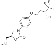 CAS#: 134564-82-2, (5R)-5-(Methoxymethyl)-3-[4-[(3R)-4,4,4-Trifluoro-3-Hydroxybutoxy]Phenyl]-2-Oxazolidinone
