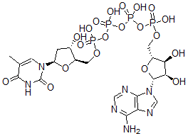 CAS#: 13457-68-6, P(1)-(Adenosine-5')-P(5)-(Thymidine-5')-Pentaphosphate