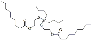 CAS 登录号：13467-96-4， (二丁基锡烷亚基)二(硫代亚乙基) 二壬烷-1-羧酸酯
