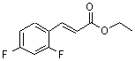 CAS#: 134672-68-7, Ethyl (2E)-3-(2,4-Difluorophenyl)Acrylate