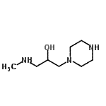 CAS#: 134699-02-8, 1-(Methylamino)-3-(1-Piperazinyl)-2-Propanol