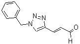 CAS 登录号：13482-78-5， 3-[1-(苯基甲基)-1H-1,2,3-三唑-4-基]-2-丙烯醛