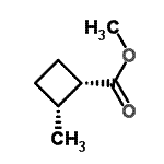 CAS#: 134877-12-6, Methyl (1S,2R)-2-Methylcyclobutanecarboxylate