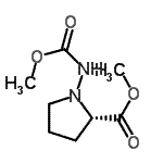 CAS#: 134920-22-2, Methyl 1-[(Methoxycarbonyl)Amino]-L-Prolinate