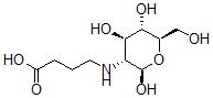 CAS 登录号：134954-46-4， 4-[[(2R,3R,4R,5S,6R)-2,4,5-三羟基-6-(羟基甲基)四氢吡喃-3-基]氨基]丁酸