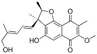 CAS#: 134985-00-5, 4-Hydroxy-3-[(1E,3E)-5-Hydroxy-4-Methylpenta-1,3-Dienyl]-7-Methoxy-2,3,8-Trimethyl-2H-Benzo[g][1]Benzoxole-6,9-Dione