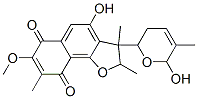 CAS#: 134985-02-7, 4-Hydroxy-3-(6-Hydroxy-5-Methyl-3,6-Dihydro-2H-Pyran-2-Yl)-7-Methoxy-2,3,8-Trimethyl-2H-Benzo[g][1]Benzoxole-6,9-Dione