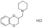CAS 登录号：135-87-5， 1-(2,3-二氢-1,4-苯并二氧杂环己-2-基甲基)哌啶盐酸盐