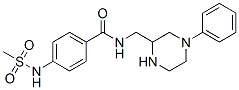 CAS#: 135036-03-2, 4-Methanesulfonamido-N-[(4-Phenylpiperazin-2-Yl)Methyl]Benzamide