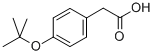 CAS#: 135066-21-6, 4-(1,1-Dimethylethoxy)-Benzeneacetic Acid