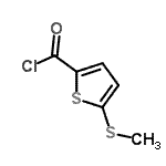 CAS#: 135080-21-6, 5-(Methylsulfanyl)-2-Thiophenecarbonyl Chloride