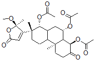 CAS#: 135247-46-0, [(1R,2R,4bR,8R,9S)-8,9-Diacetyloxy-2-[(2R)-2-Methoxy-2-Methyl-5-Oxofuran-3-Yl]-2,4B-Dimethyl-7-Oxo-3,4,4a,5,6,8,8a,9,10,10a-Decahydro-1H-Phenanthren-1-Yl] Acetate