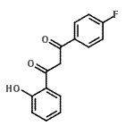 CAS#: 135276-47-0, 1-(4-Fluorophenyl)-3-(2-Hydroxyphenyl)-1,3-Propanedione