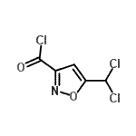 CAS#: 135335-77-2, 5-(Dichloromethyl)-1,2-Oxazole-3-Carbonyl Chloride