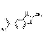CAS#: 13535-47-2, 1-(2-Methyl-1H-Benzimidazol-5-Yl)Ethanone