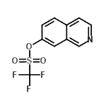 CAS#: 135361-30-7, 7-Isoquinolinyl Trifluoromethanesulfonate
