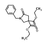 CAS 登录号：135380-25-5， 二乙基1-苄基-5-氧代-3,3-吡咯烷二羧酸酯