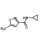 CAS#: 135401-17-1, N-Cyclopropyl-5-Methyl-1,2-Oxazole-3-Carboxamide