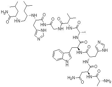 CAS 登录号：135467-89-9， 1-丙氨酰-9-亮氨酰-psi-(CH2NH)-10-亮氨酰-神经调节肽 C