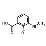CAS#: 135589-82-1, 6-(Methylamino)-2-Pyridinecarboxylic Acid 1-Oxide