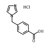 CAS 登录号：135611-32-4， 4-(1H-咪唑-1-基甲基)苯甲酸盐酸盐(1:1)