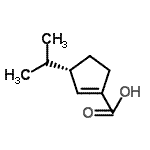 CAS#: 135616-14-7, (3S)-3-Isopropyl-1-Cyclopentene-1-Carboxylic Acid