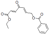 CAS 登录号：135626-20-9， [(2E,5E)-7-乙氧基-4,7-二氧代庚-2,5-二烯基]苯甲酸酯