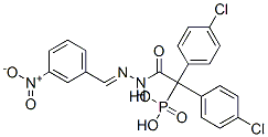 CAS 登录号：135689-16-6， 2-[二(4-氯苯基)亚膦酰]-乙酸2-[(3-硝基苯基)亚甲基]酰肼