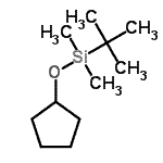 CAS#: 135746-46-2, (Cyclopentyloxy)(Dimethyl)(2-Methyl-2-Propanyl)Silane