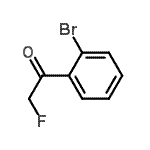 CAS 登录号：135774-34-4， 1-(2-溴苯基)-2-氟乙酮