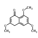 CAS 登录号：13586-04-4， 3,6,8-三甲氧基-1(4H)-萘酮
