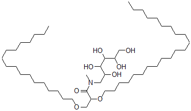 CAS#: 135941-60-5, 2-Docosoxy-N-Methyl-3-Octadecoxy-N-(2,3,4,5,6-Pentahydroxyhexyl)Propanamide