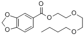 CAS#: 136-63-0, 2-(2-Butoxyethoxy)Ethyl 1,3-Benzodioxole-5-Carboxylate