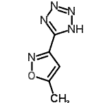 CAS#: 13600-36-7, 5-(5-Methylisoxazol-3-Yl)-1H-Tetrazole