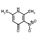 CAS#: 13603-45-7, 2,6-Dimethyl-3-Nitro-4(1H)-Pyridinone
