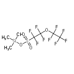 CAS#: 136049-37-1, Trimethylsilyl 1,1,2,2-Tetrafluoro-2-(Pentafluoroethoxy)Ethanesulfonate