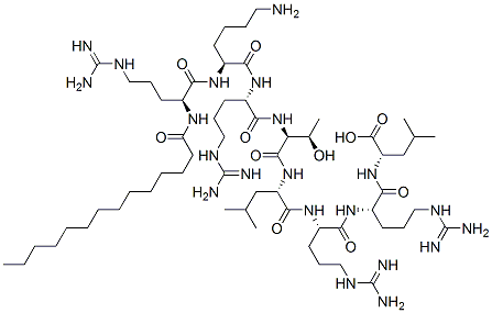 CAS#: 136082-43-4, N-Myristoyl-Arginyl-Lysyl-Arginyl-Threonyl-Leucyl-Arginyl-Arginyl-Leucine