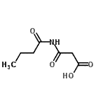 CAS 登录号：136179-67-4， 3-(丁酰基氨基)-3-氧代丙酸