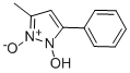 CAS 登录号：136229-96-4， 1-羟基-3-甲基-5-苯基-1H-吡唑 2-氧化物