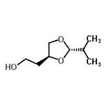 CAS#: 136264-04-5, 2-[(2S,4S)-2-Isopropyl-1,3-Dioxolan-4-Yl]Ethanol