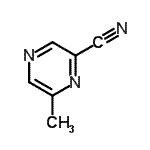 CAS#: 136309-04-1, 6-Methyl-2-Pyrazinecarbonitrile
