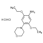 CAS 登录号：136334-84-4， 2,5-二乙氧基-4-(4-吗啉基)苯胺二盐酸盐