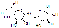 CAS 登录号：136337-35-4， (2S,3R,4S,5S)-6-[[(2S,3S,4S,5S,6R)-6-[(1S)-1,2-二羟基乙基]-3,4,5-三羟基四氢吡喃-2-基]氧基甲基]四氢吡喃-2,3,4,5-四醇
