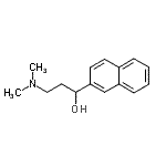 CAS#: 13634-66-7, 3-(Dimethylamino)-1-(2-Naphthyl)-1-Propanol